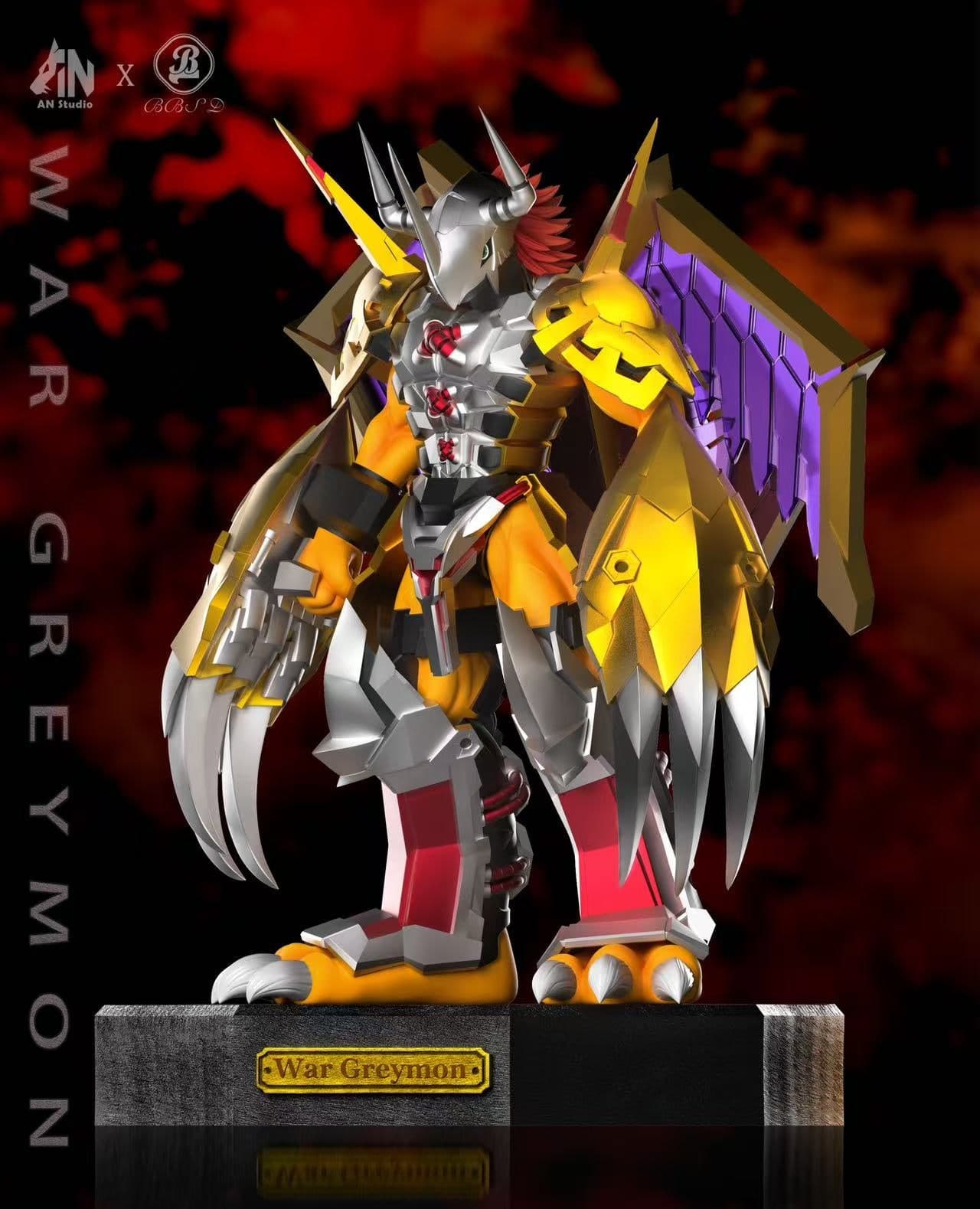 Digimon — Wargreymon BlackWarGreymon (AN Studio × BBSD Studio)
