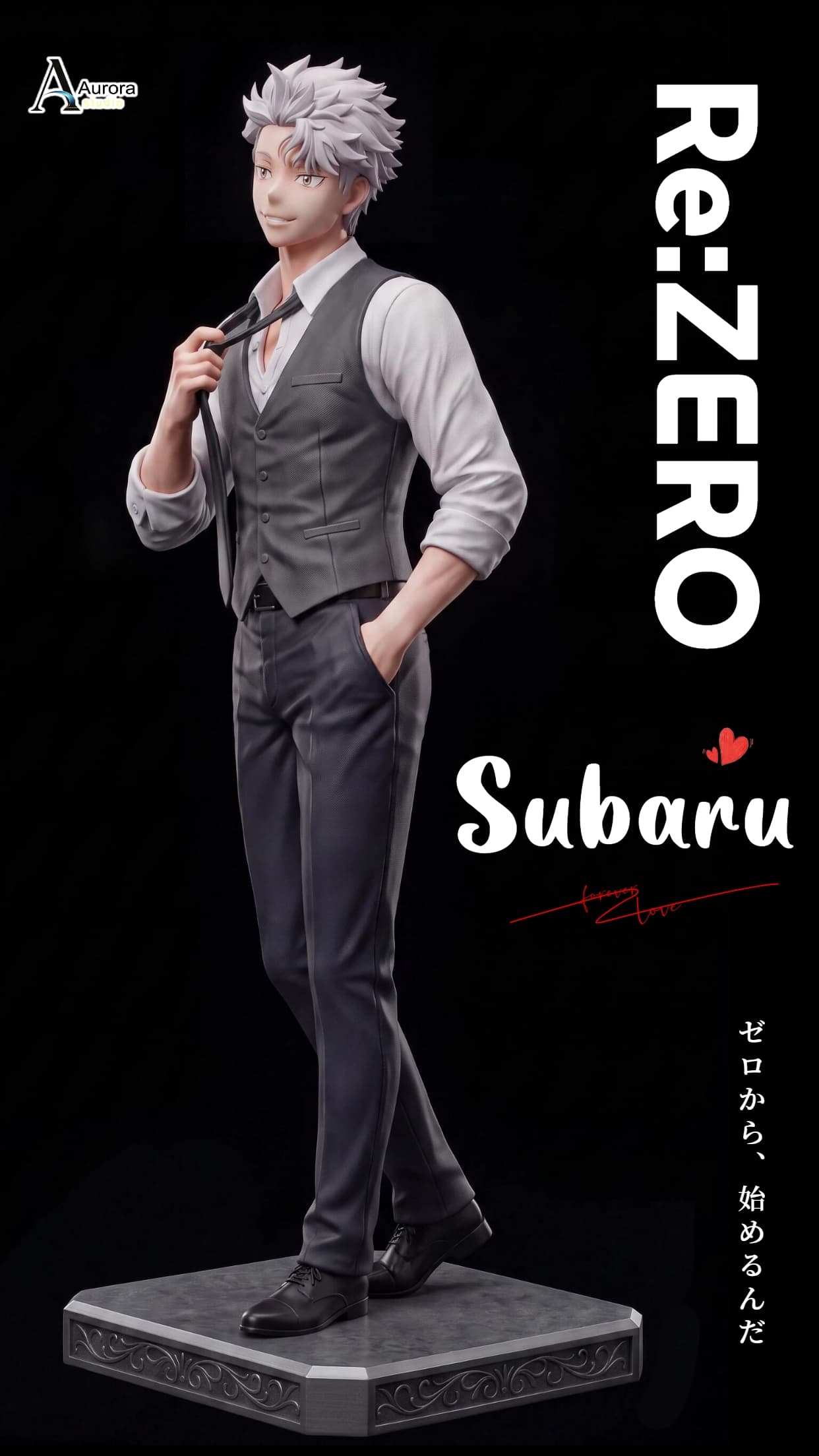 Re:Zero − Starting Life in Another World — Natsuki Subaru 1/6 Scale (Aurora Studio) - 3