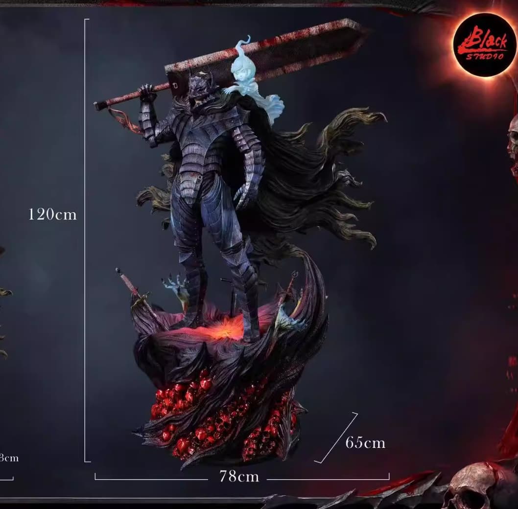 Berserk — Berserker Guts 1/6 Scale (Black Studio) - 9