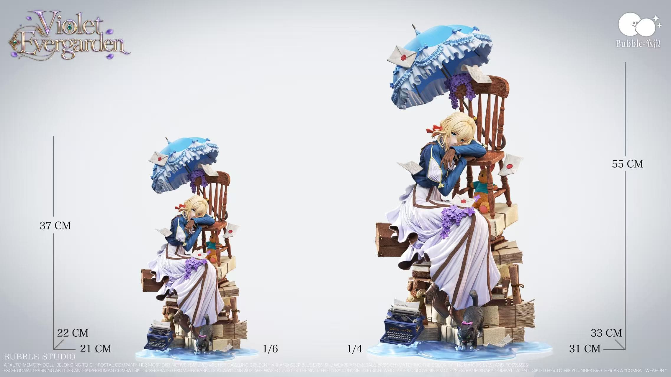 Violet Evergarden — Violet Evergarden 1/6 Scale (Bubble Studio) - 9