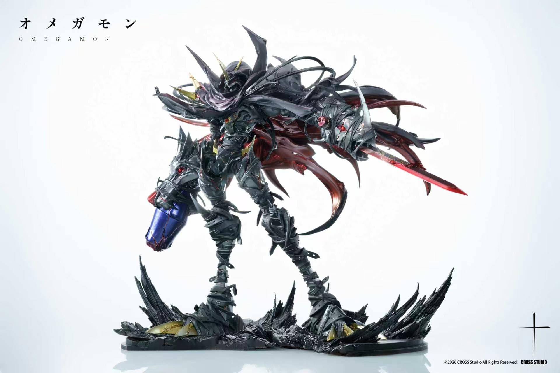Digimon — Omegamon Zwart (Cross Studio)