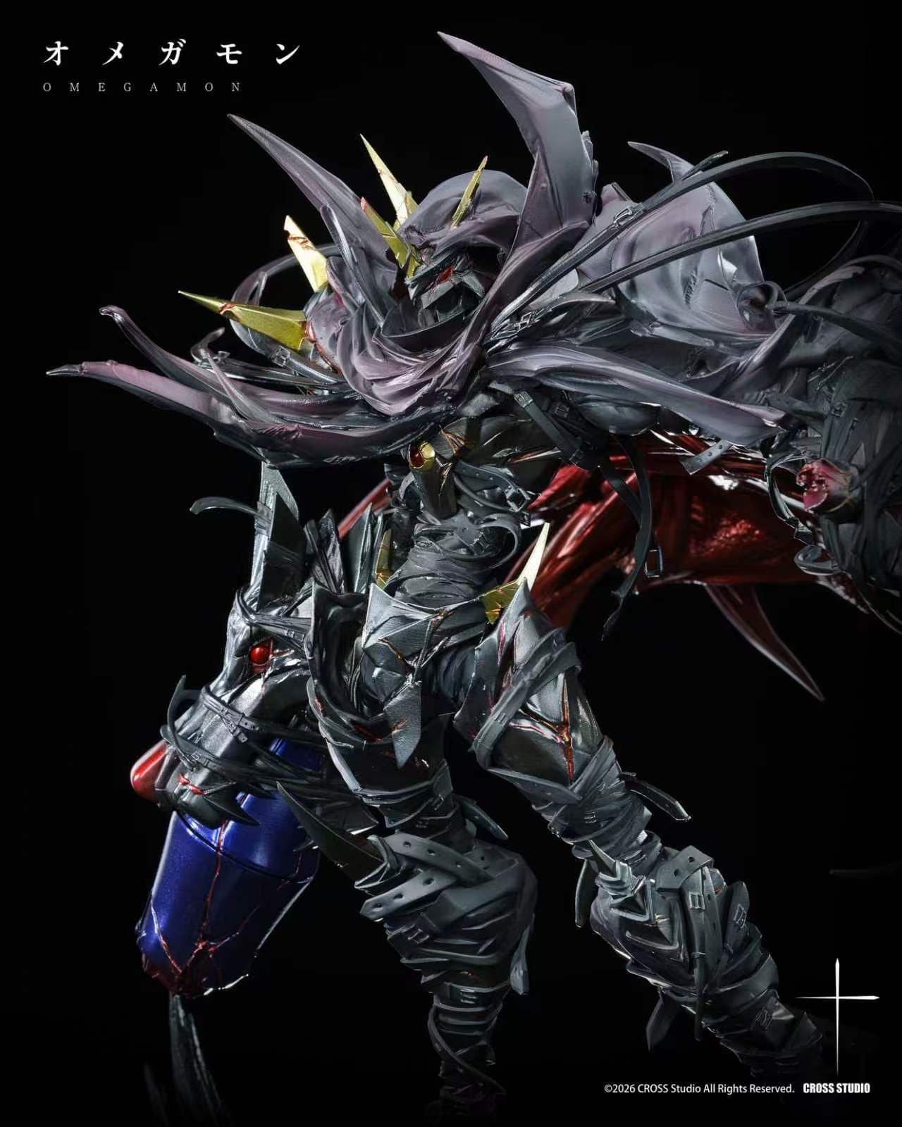 Digimon — Omegamon Zwart (Cross Studio) - 8