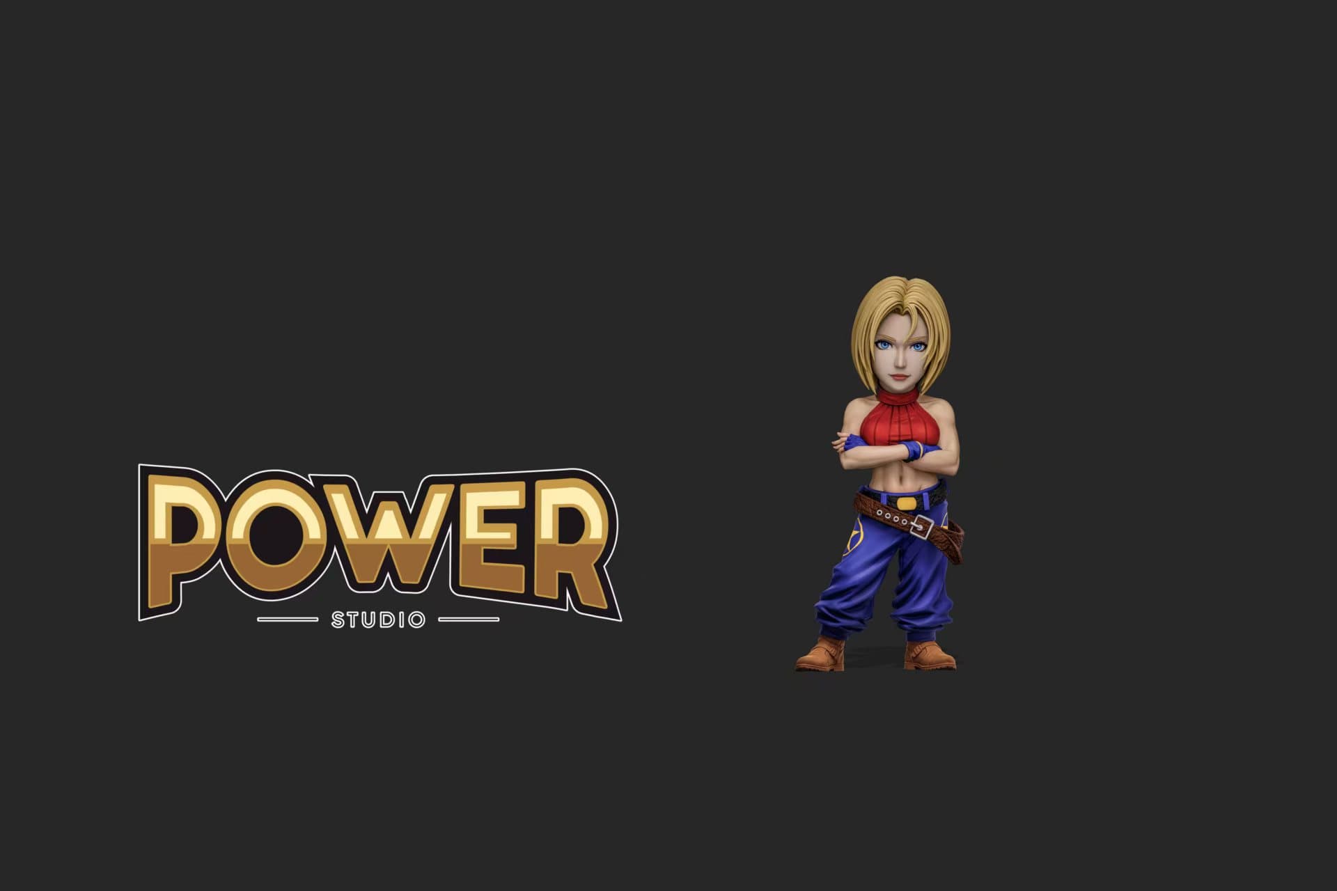 The King of Fighters — Blue Mary WCF Style (Power Studio)