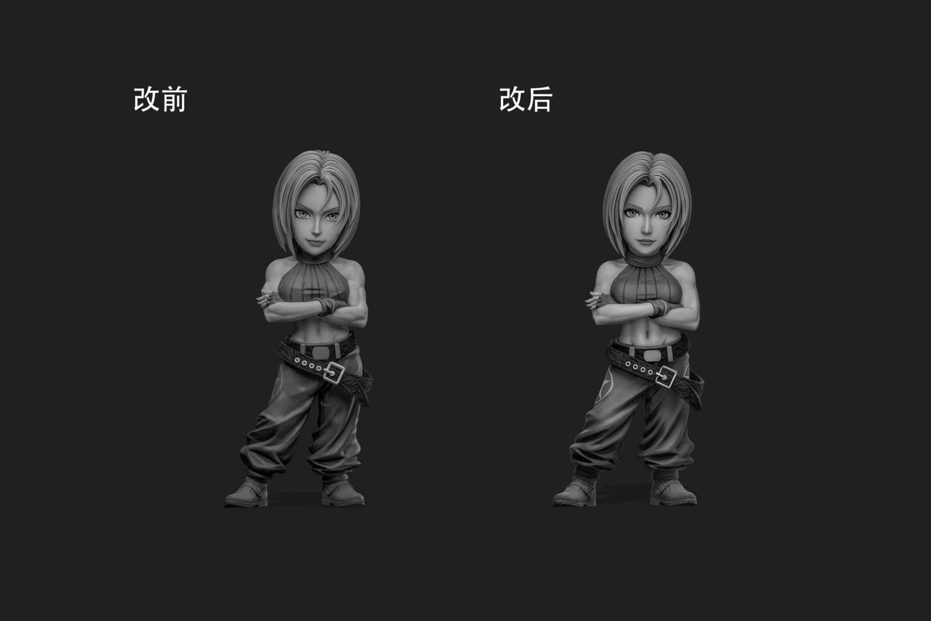 The King of Fighters — Blue Mary WCF Style (Power Studio) - 2
