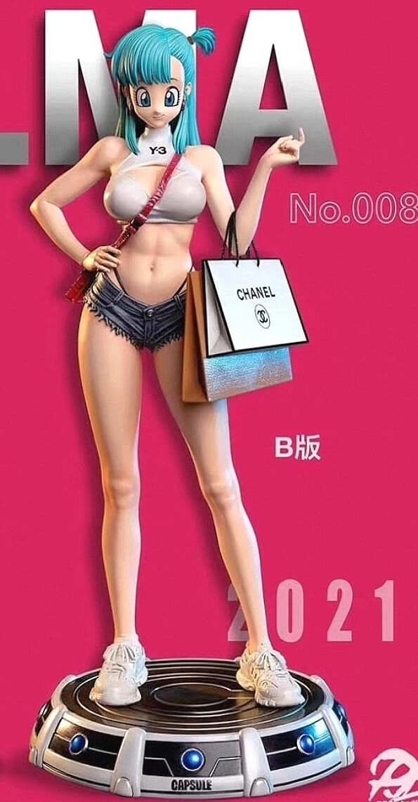 드래곤볼 트렌디 부르마 1/6 스케일 - 5