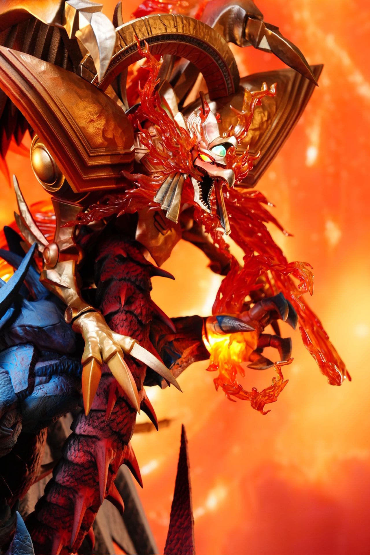 Yu-Gi-Oh! — Obelisk the Tormentor The Winged Dragon of Ra Slifer the Sky Dragon (Four Horsemen Studio) - 3