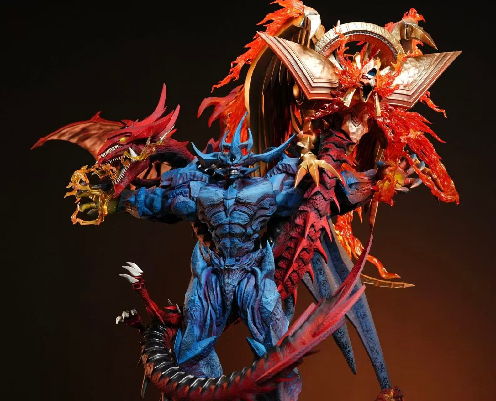 Yu-Gi-Oh! — Obelisk the Tormentor The Winged Dragon of Ra Slifer the Sky Dragon (Four Horsemen Studio) - 6
