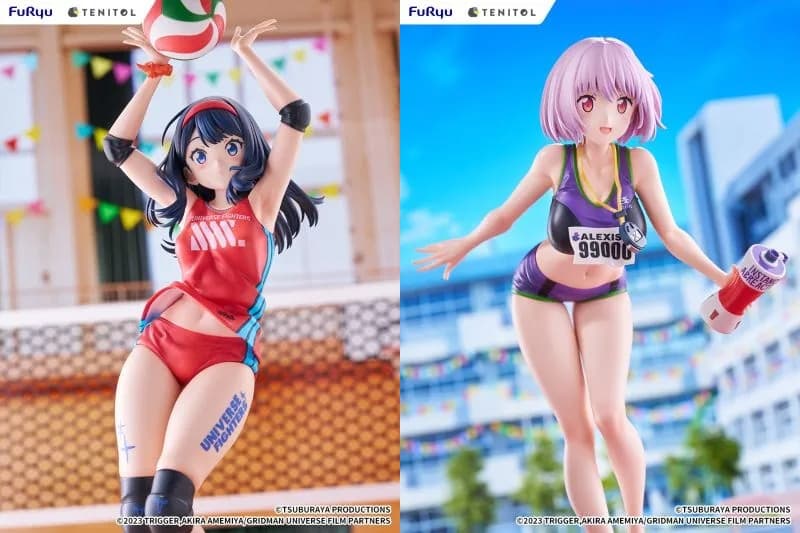 GRIDMAN UNIVERSE / TENITOL / TENITOL TALL — Uniform Rikka Takarada Akane Shinjo (FuRyu)