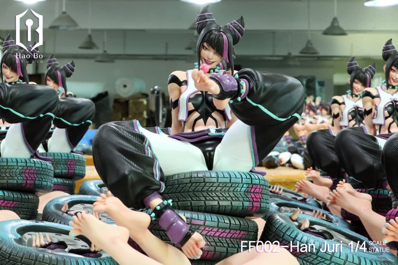 Street Fighter / Street Fighter 6 / Fighting Heroines Series — Juri Han 1/4 Scale (HaoBo Studio) - 4