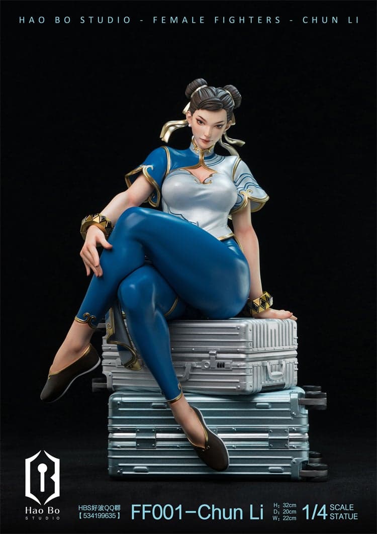 Street Fighter / Street Fighter 6 / Fighting Heroines Series — Chun-Li 1/4 Scale (HaoBo Studio)