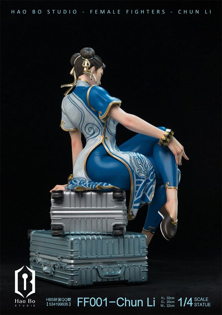 Street Fighter / Street Fighter 6 / Fighting Heroines Series — Chun-Li 1/4 Scale (HaoBo Studio) - 3