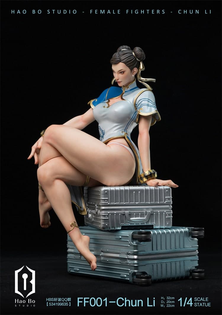 Street Fighter / Street Fighter 6 / Fighting Heroines Series — Chun-Li 1/4 Scale (HaoBo Studio) - 5