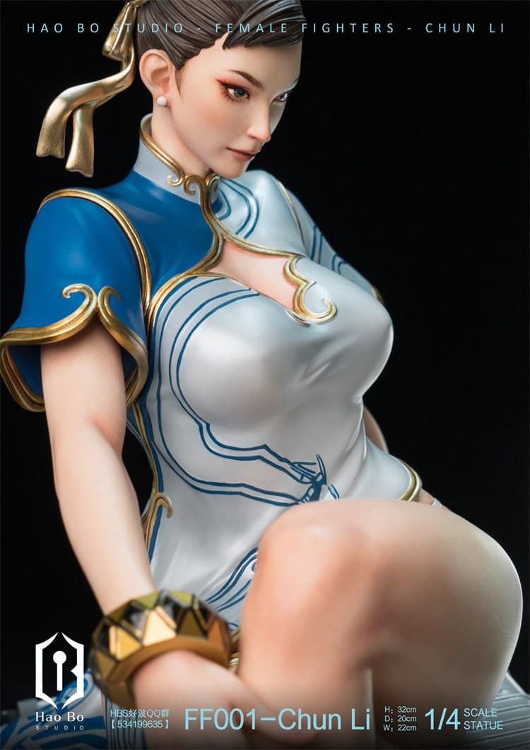 Street Fighter / Street Fighter 6 / Fighting Heroines Series — Chun-Li 1/4 Scale (HaoBo Studio) - 8