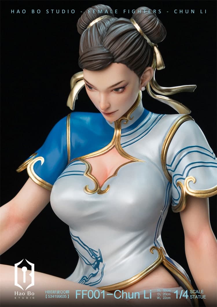 Street Fighter / Street Fighter 6 / Fighting Heroines Series — Chun-Li 1/4 Scale (HaoBo Studio) - 9