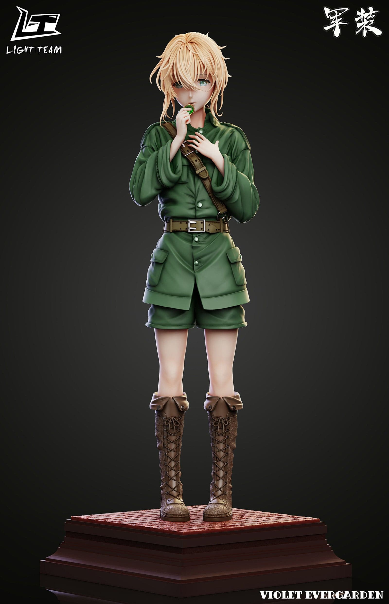 Violet Evergarden — Military Uniform Violet Evergarden 1/6 Scale (Light Team)