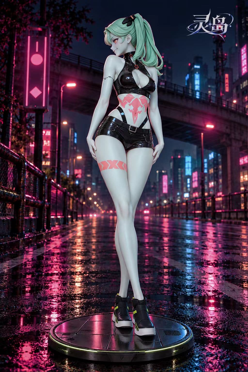 Cyberpunk: Edgerunners — Rebecca 1/6 Scale (Lingdao Studio) - 4