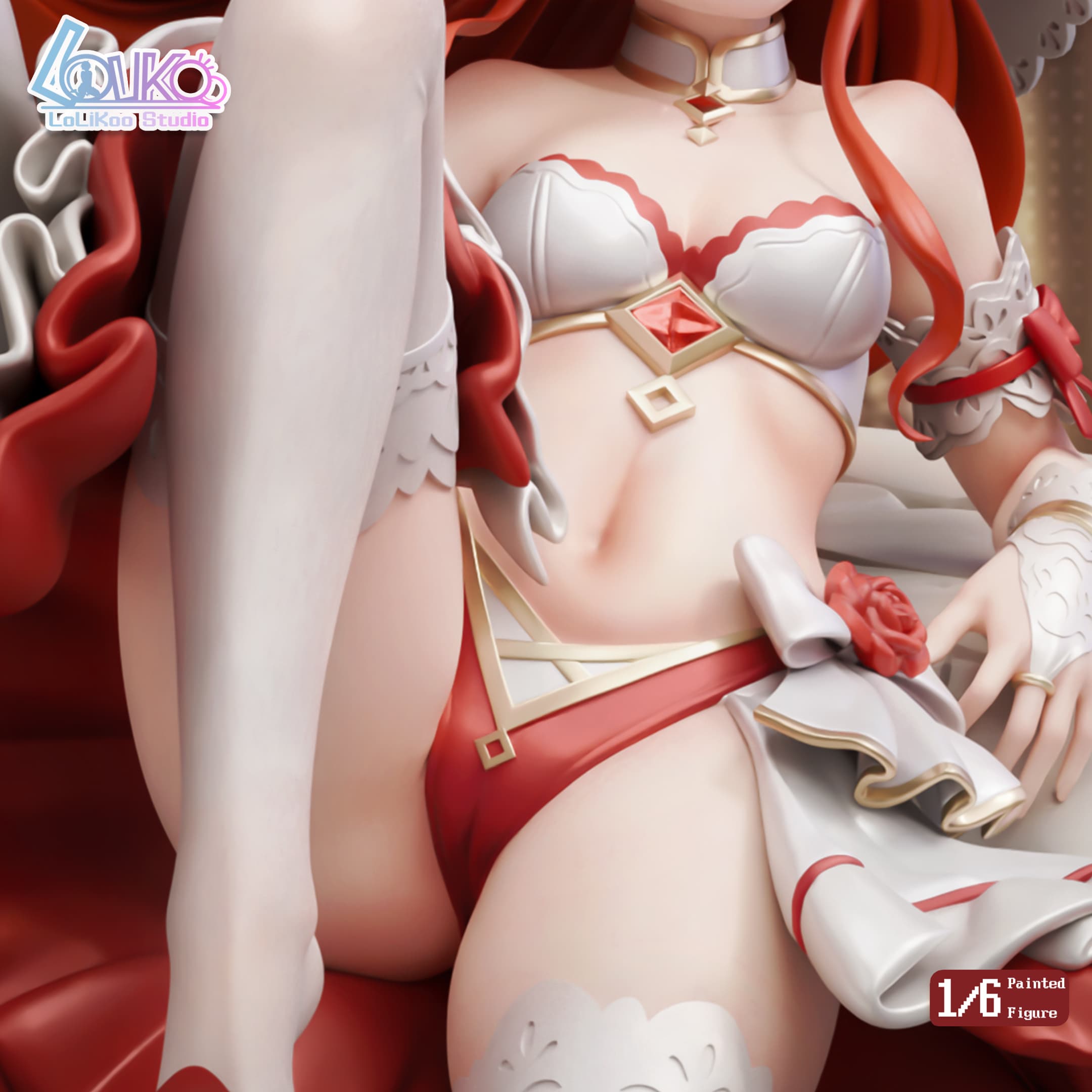 Mushoku Tensei: Jobless Reincarnation / Bridal Series — Eris Greyrat 1/6 Scale (Lolikoo Studio) - 6