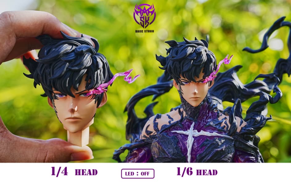 Solo Leveling — Shadow Lord / Shadow Monarch Sung Jin-woo 1/6 Scale (Mask Studio) - 3