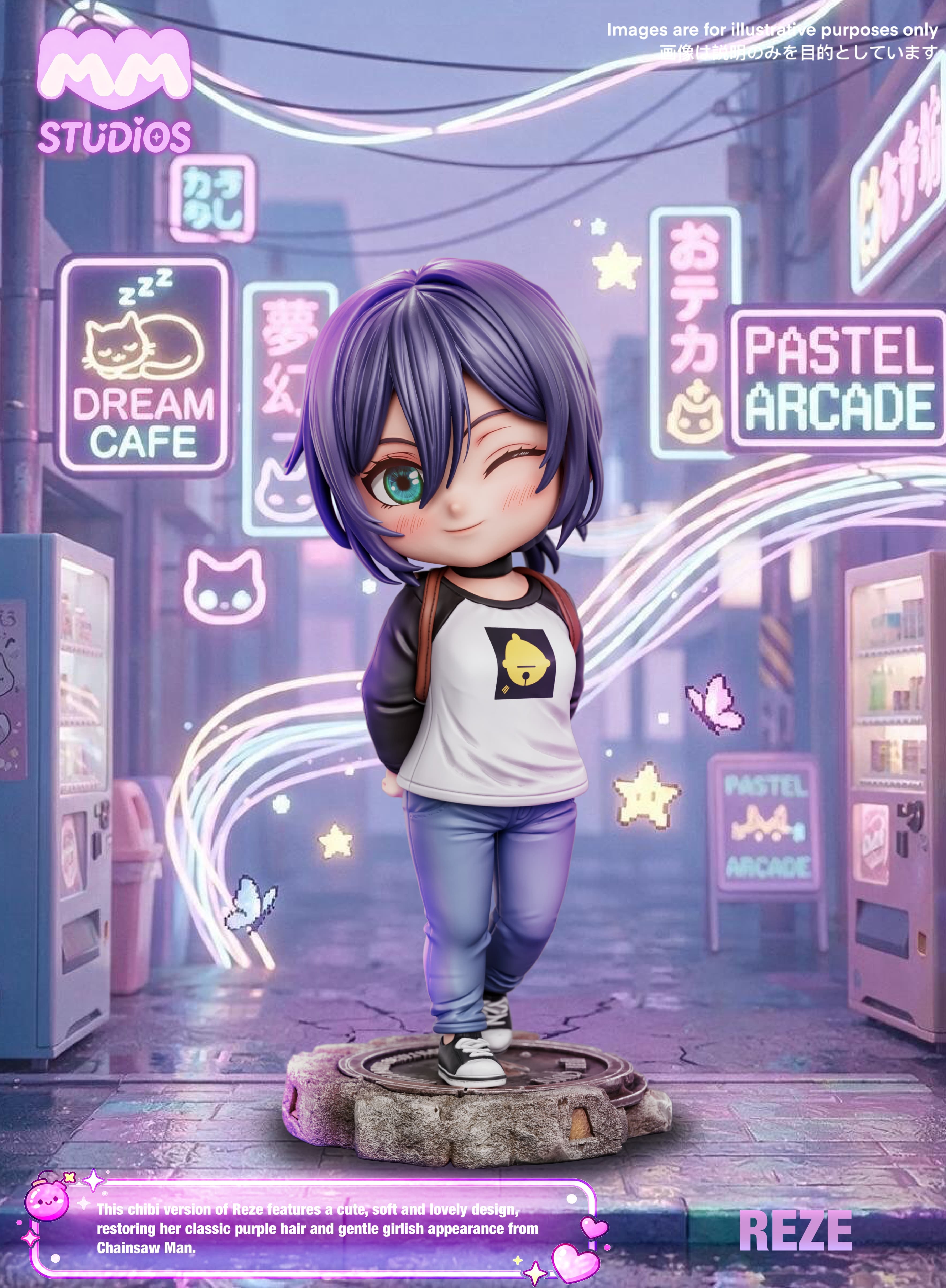 Chainsaw Man / Chibi Series — Reze (MengMei Studio)