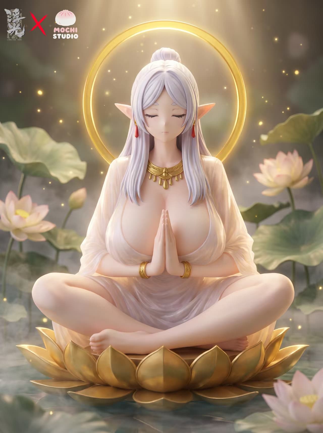 Frieren: Beyond Journey's End — Cosplay Ver Frieren Guanyin / Avalokiteshvara 1/6 Scale (Floating Light Studio × MOCHI Studio)
