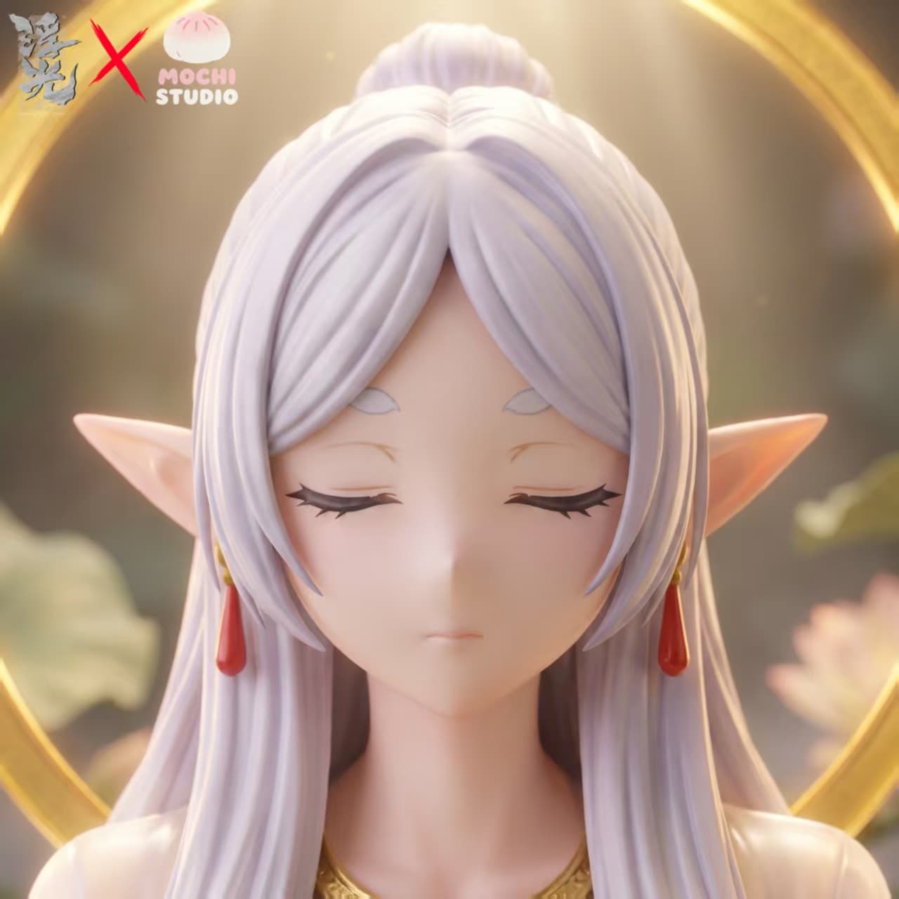 Frieren: Beyond Journey's End — Cosplay Ver Frieren Guanyin / Avalokiteshvara 1/6 Scale (Floating Light Studio × MOCHI Studio) - 2