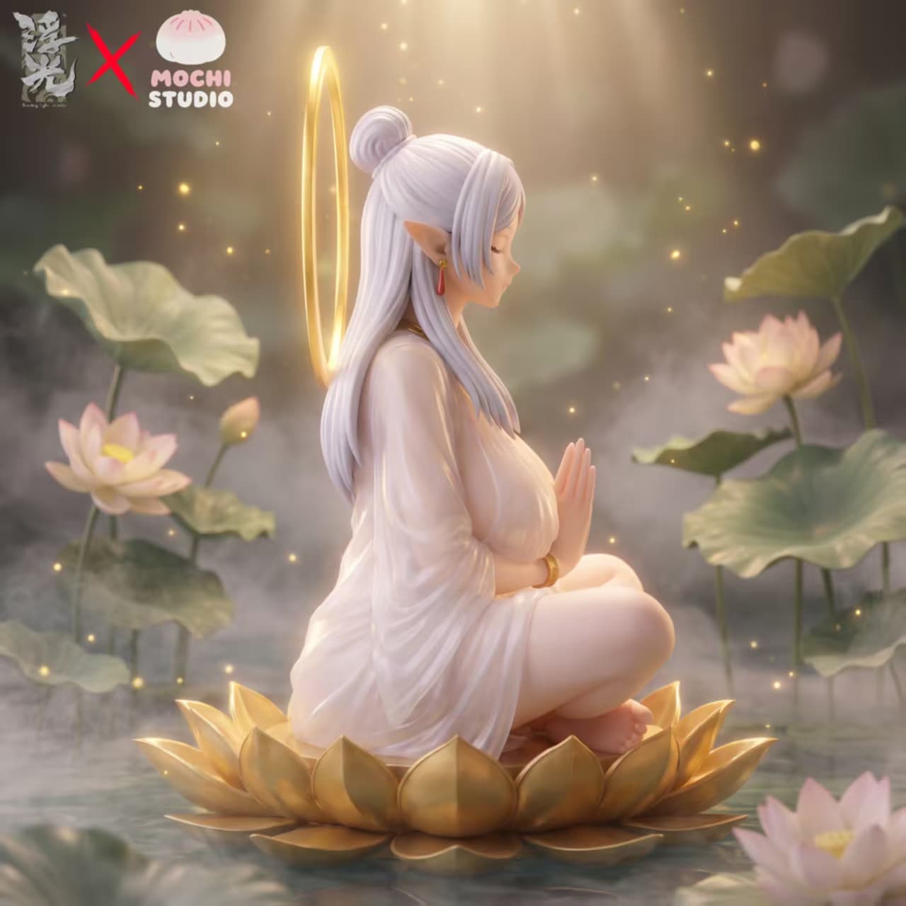 Frieren: Beyond Journey's End — Cosplay Ver Frieren Guanyin / Avalokiteshvara 1/6 Scale (Floating Light Studio × MOCHI Studio) - 5