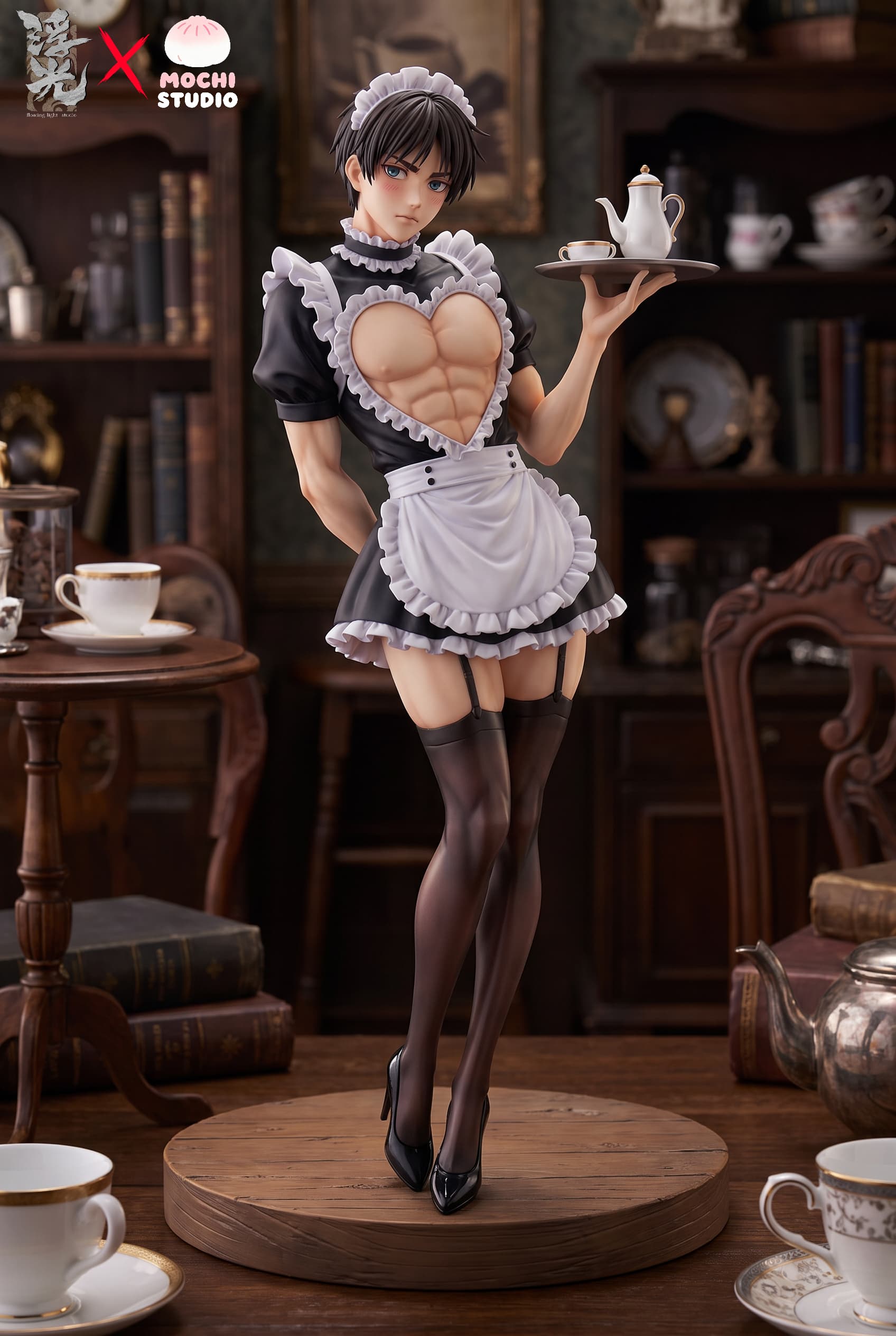 Attack on Titan / Maid Series / Handsome Man — Cosplay Ver Levi Ackerman Eren Yeager (MOCHI Studio)