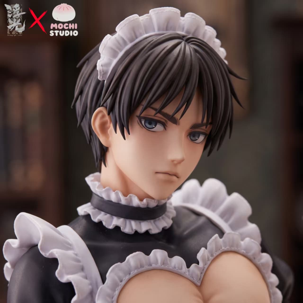 Attack on Titan / Maid Series / Handsome Man — Cosplay Ver Levi Ackerman Eren Yeager (MOCHI Studio) - 5