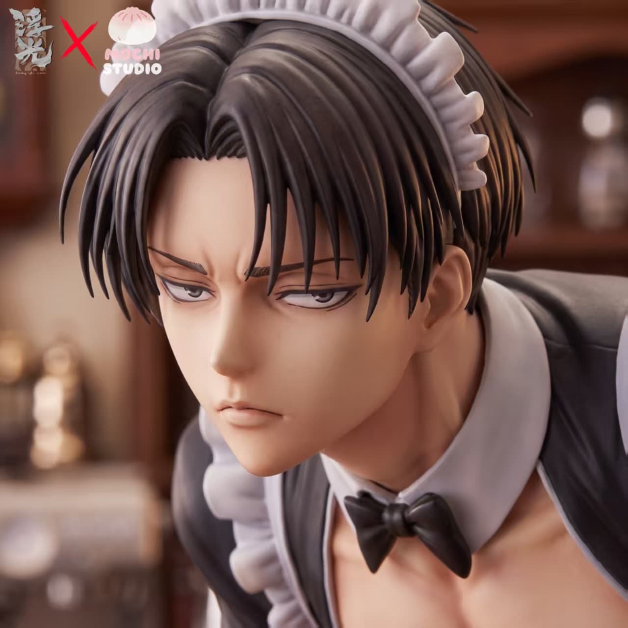 Attack on Titan / Maid Series / Handsome Man — Cosplay Ver Levi Ackerman Eren Yeager (MOCHI Studio) - 9