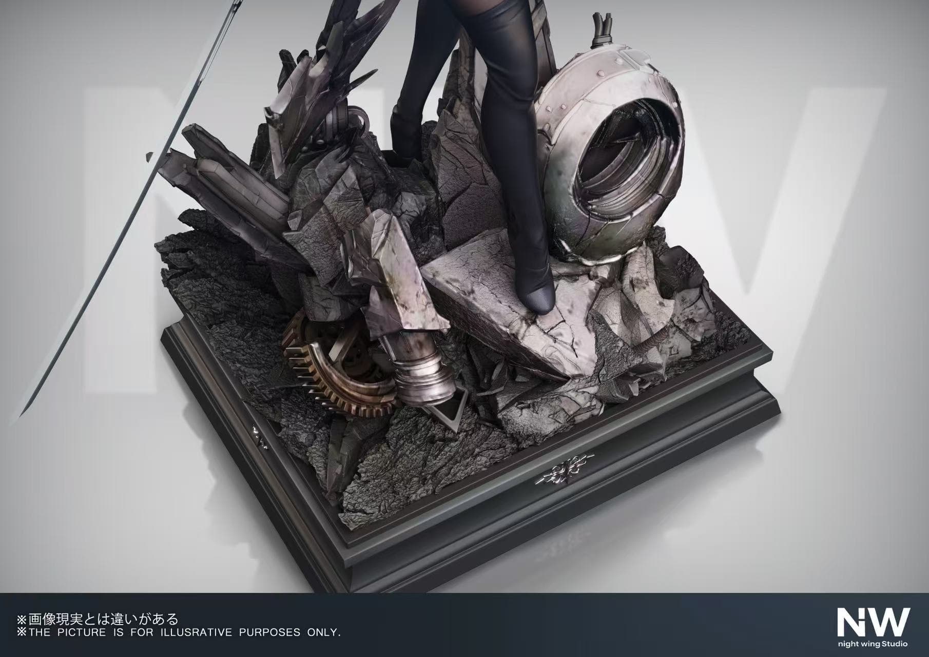 니어: 오토마타 2B 1/6 스케일 - 3
