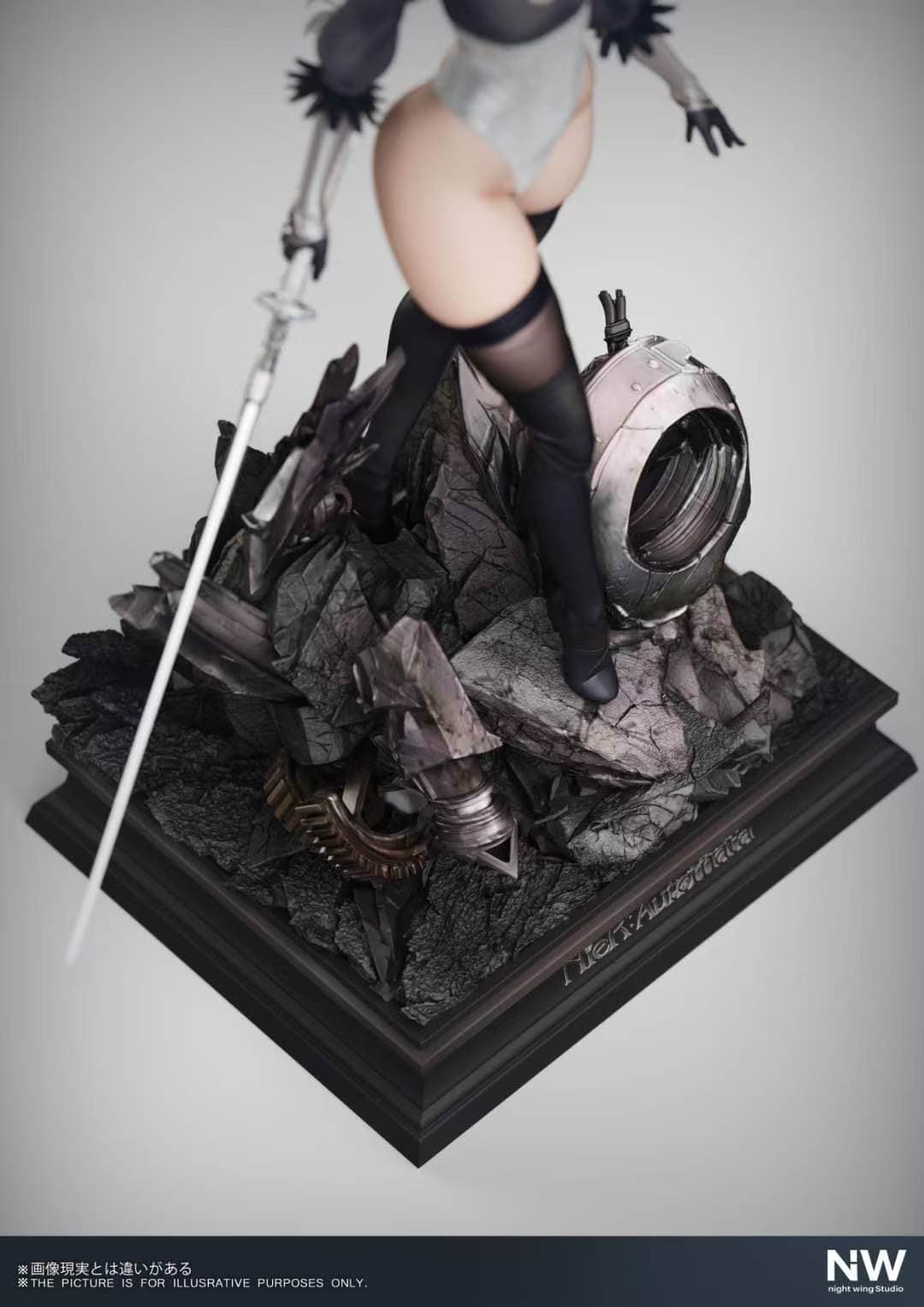 니어: 오토마타 2B 1/6 스케일 - 6