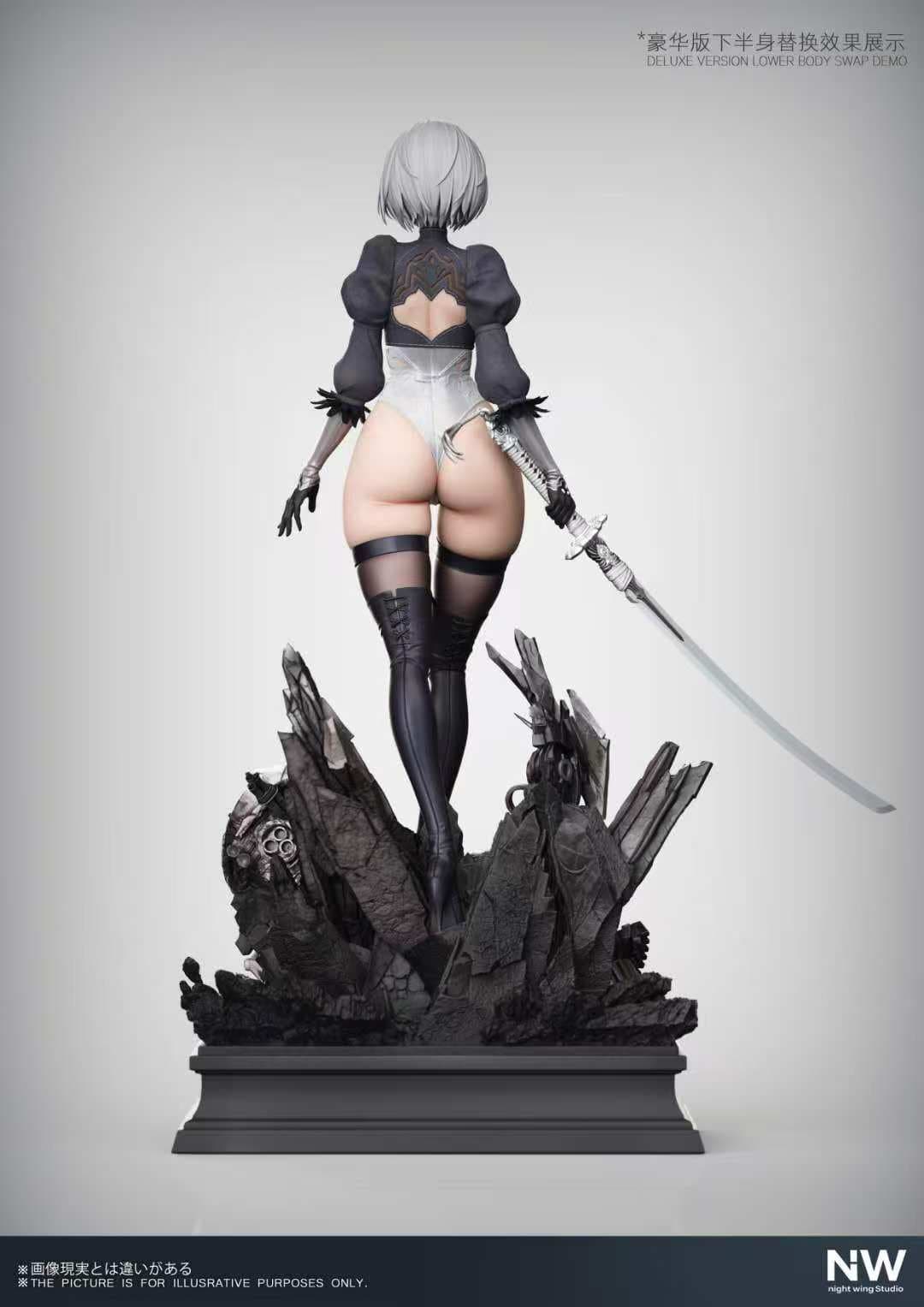 니어: 오토마타 2B 1/6 스케일 - 10