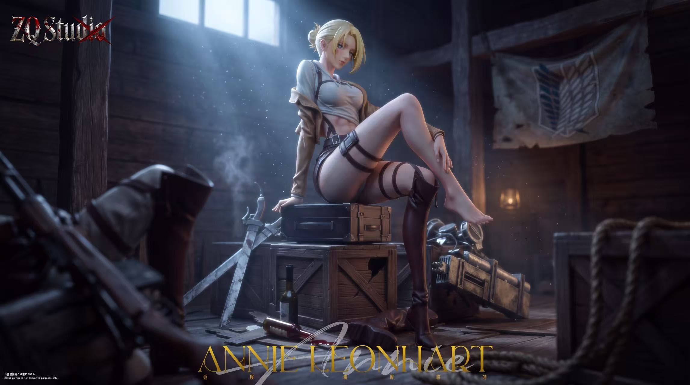 Attack on Titan — Tipsy Annie Leonhart 1/6 Scale (ZQ Studio)