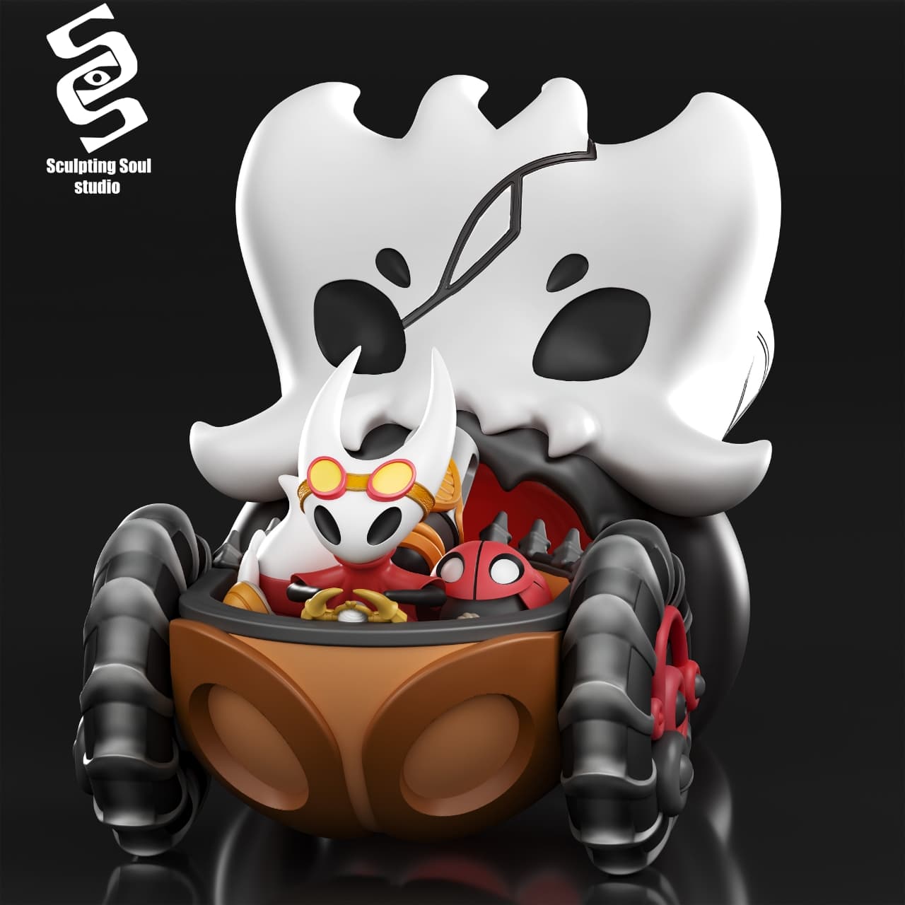 Hollow Knight / Hollow Knight: Silksong — What If: Rescuing Pilby Hornet (Sculpting Soul Studio) - 2