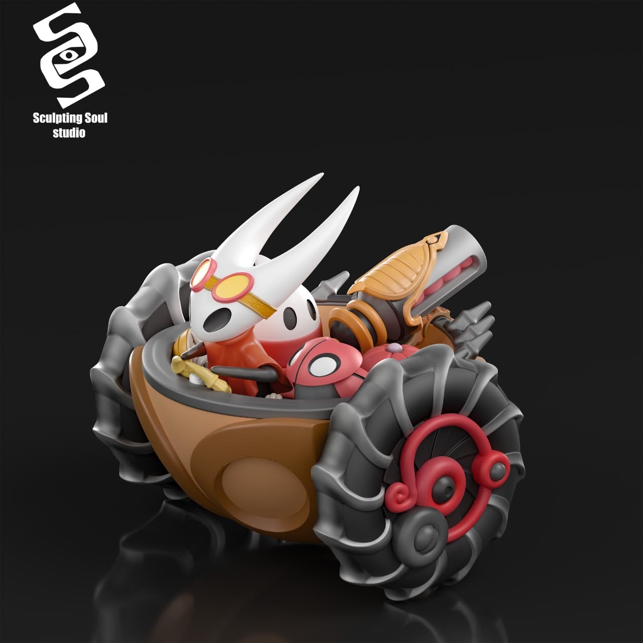 Hollow Knight / Hollow Knight: Silksong — What If: Rescuing Pilby Hornet (Sculpting Soul Studio) - 3