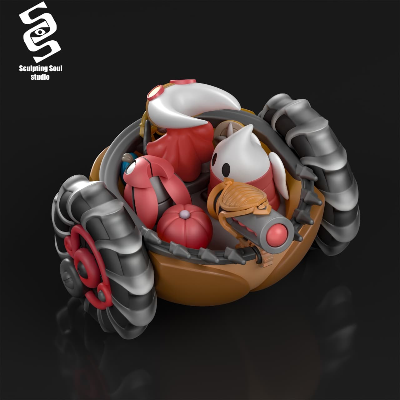 Hollow Knight / Hollow Knight: Silksong — What If: Rescuing Pilby Hornet (Sculpting Soul Studio) - 4