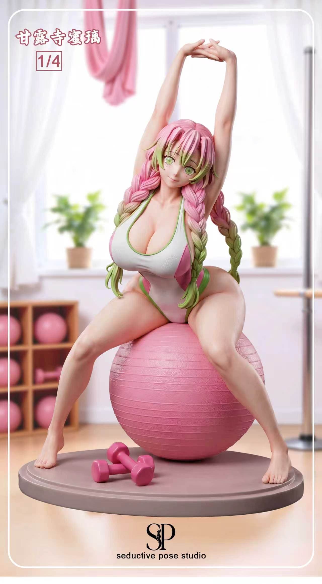 Demon Slayer: Kimetsu no Yaiba — Mitsuri Kanroji 1/4 Scale (Seductive Pose Studio)