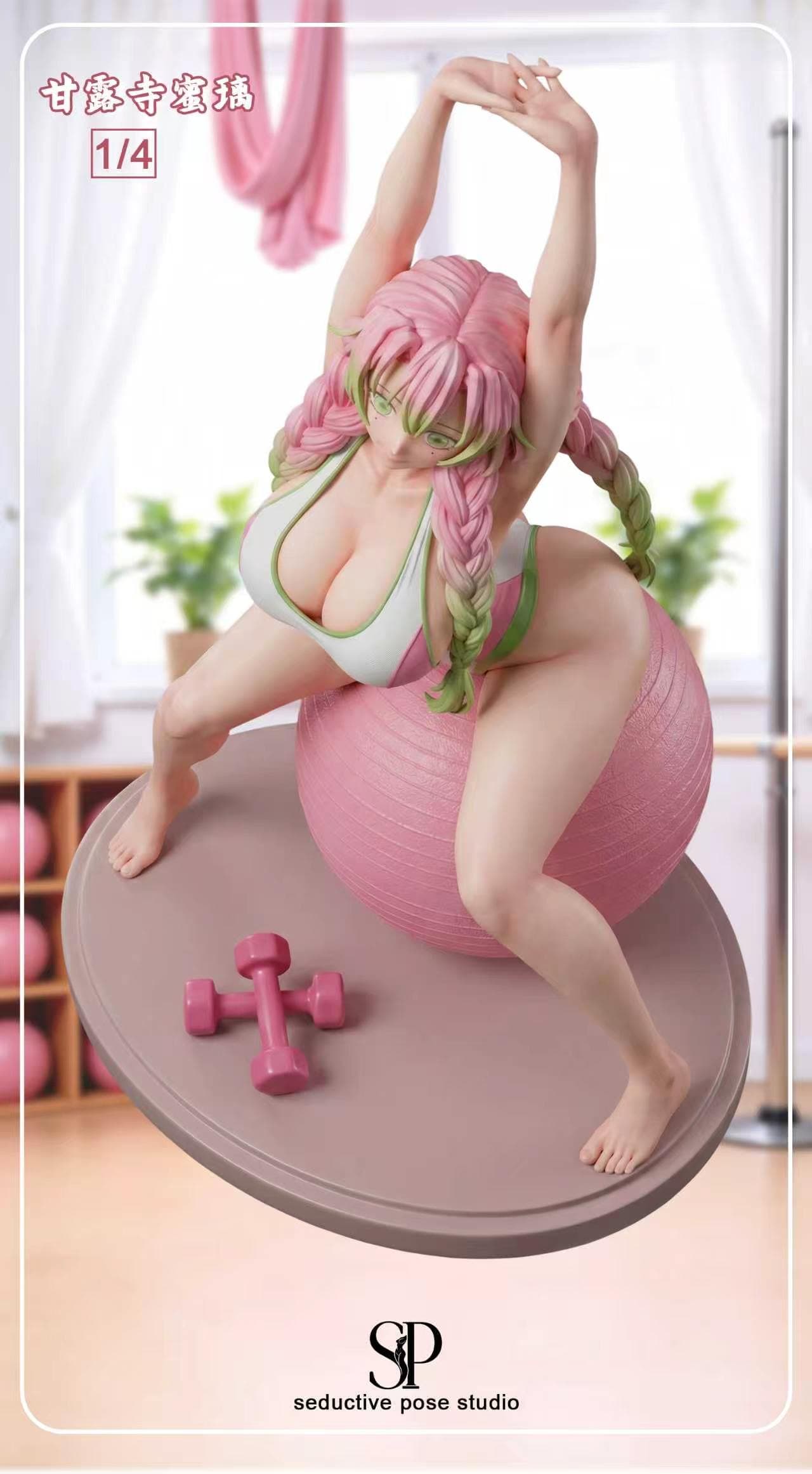 Demon Slayer: Kimetsu no Yaiba — Mitsuri Kanroji 1/4 Scale (Seductive Pose Studio) - 2