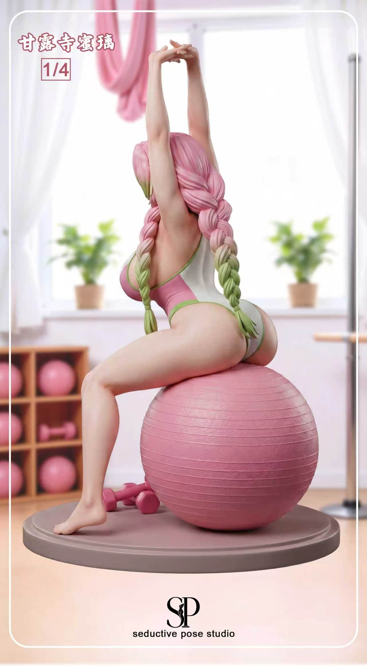 Demon Slayer: Kimetsu no Yaiba — Mitsuri Kanroji 1/4 Scale (Seductive Pose Studio) - 4