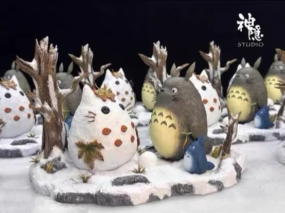 My Neighbor Totoro / Encounter Series — Play in the Snow Totoro (Shenyin Studio) - 10