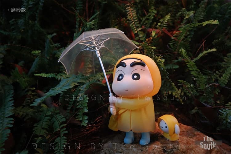 우비 짱구 흰둥이