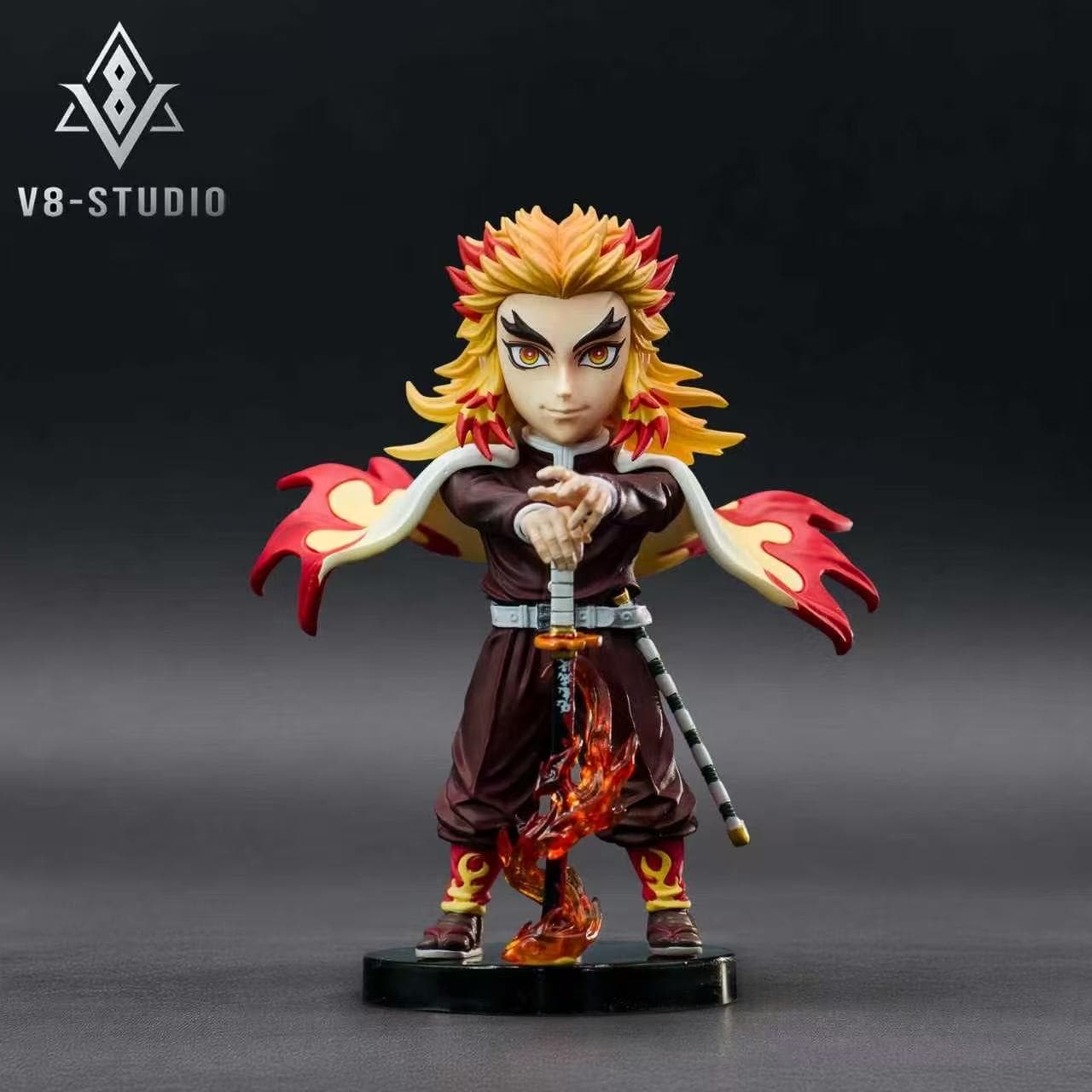 Demon Slayer: Kimetsu no Yaiba / Nine Pillars Series — Kyojuro Rengoku WCF Style (V8 Studio) - 3
