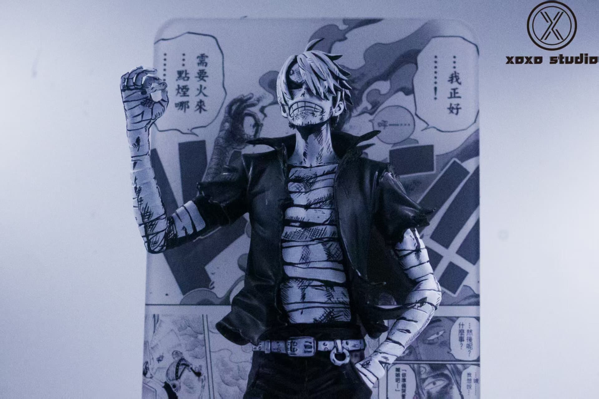 ONE PIECE / Manga Color — Smoking Pose / Lighting Cigarette Sanji (XOXO Studio) - 3