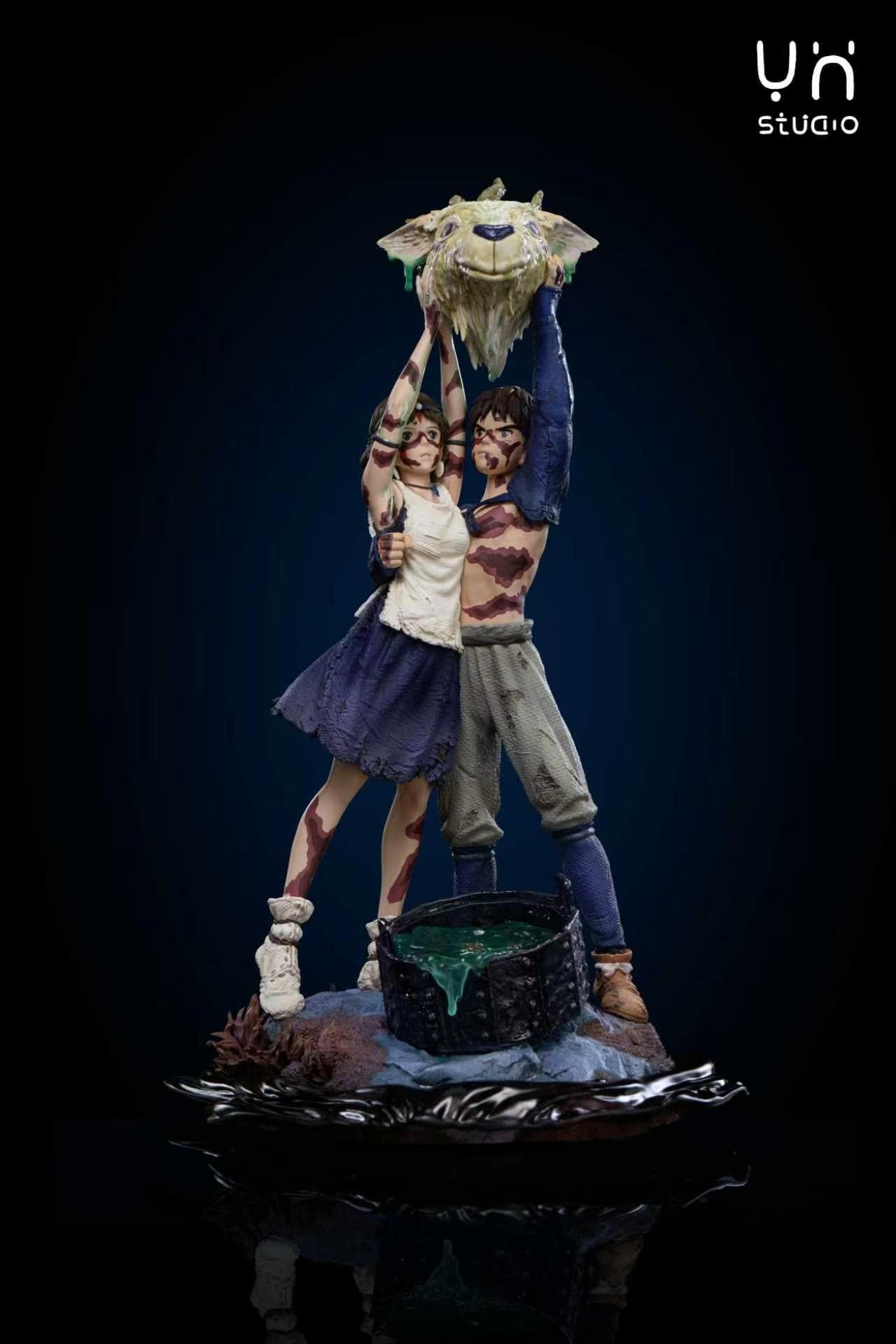 Princess Mononoke / Couple Series — Angry Ashitaka San Forest Spirit (YH Studio) - 9