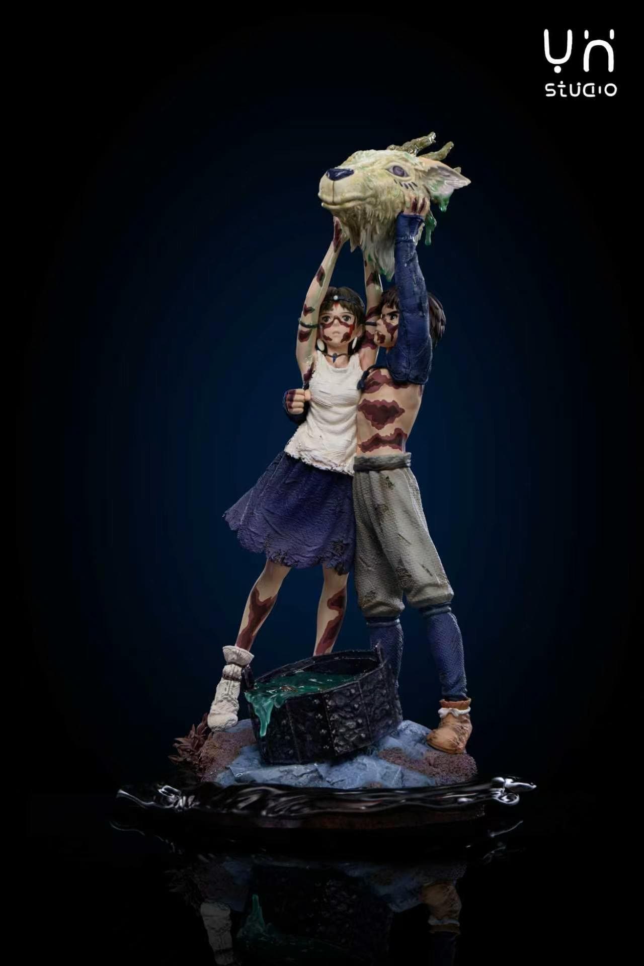 Princess Mononoke / Couple Series — Angry Ashitaka San Forest Spirit (YH Studio) - 10